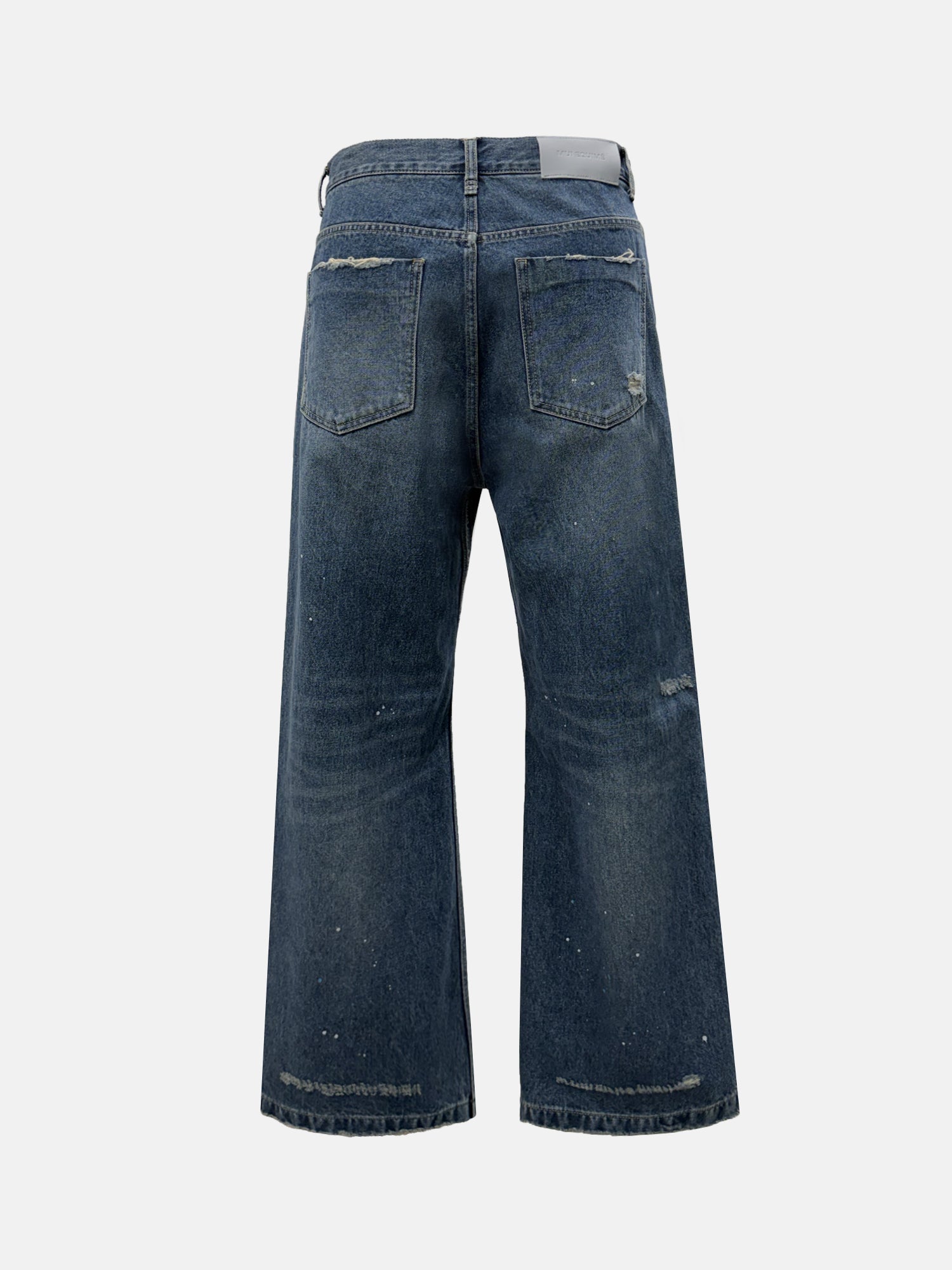 SEMI FLARE DENIM PANTS
