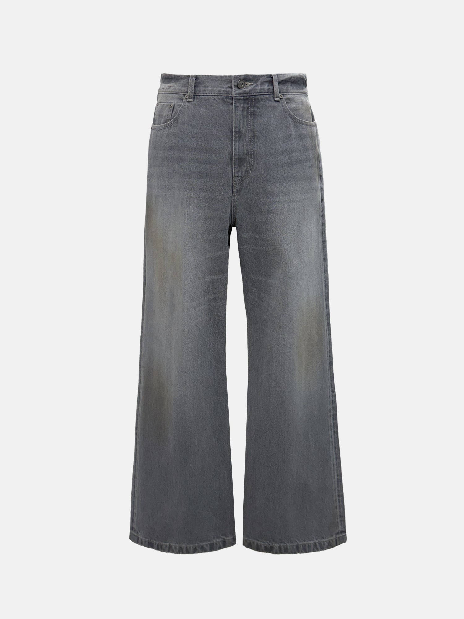 SEMI FLARE DENIM PANTS