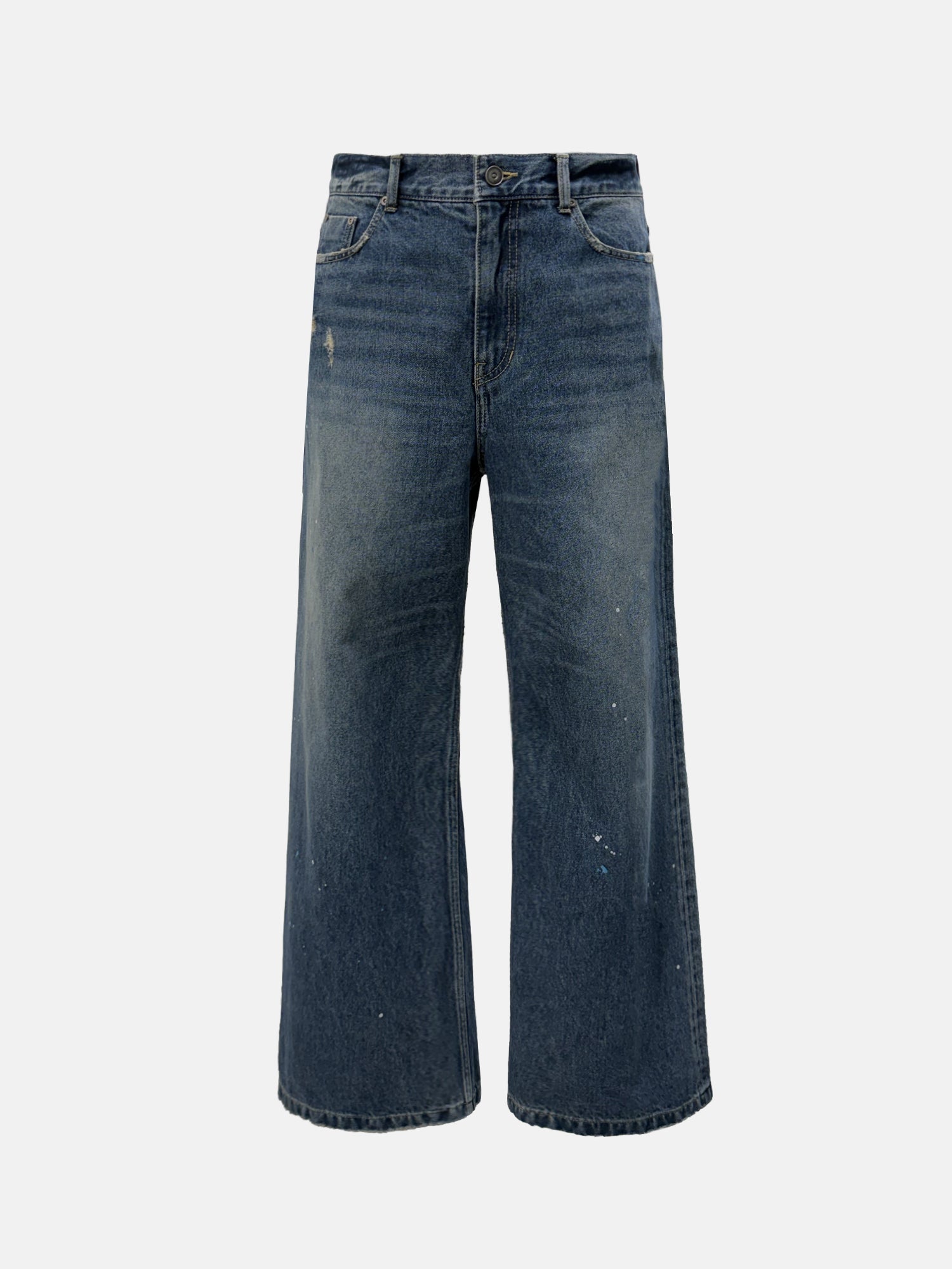 SEMI FLARE DENIM PANTS