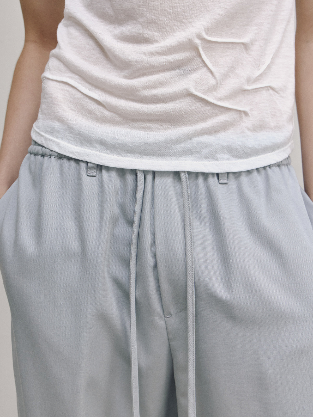 ALL BANDING EASY PANTS — men detail