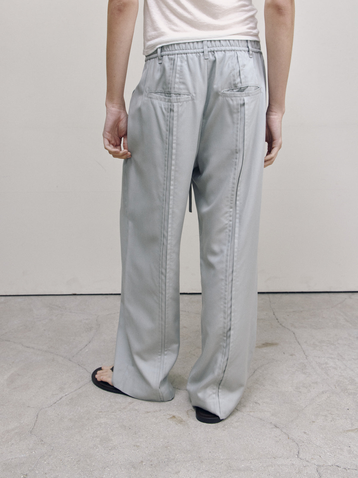 ALL BANDING EASY PANTS — men half