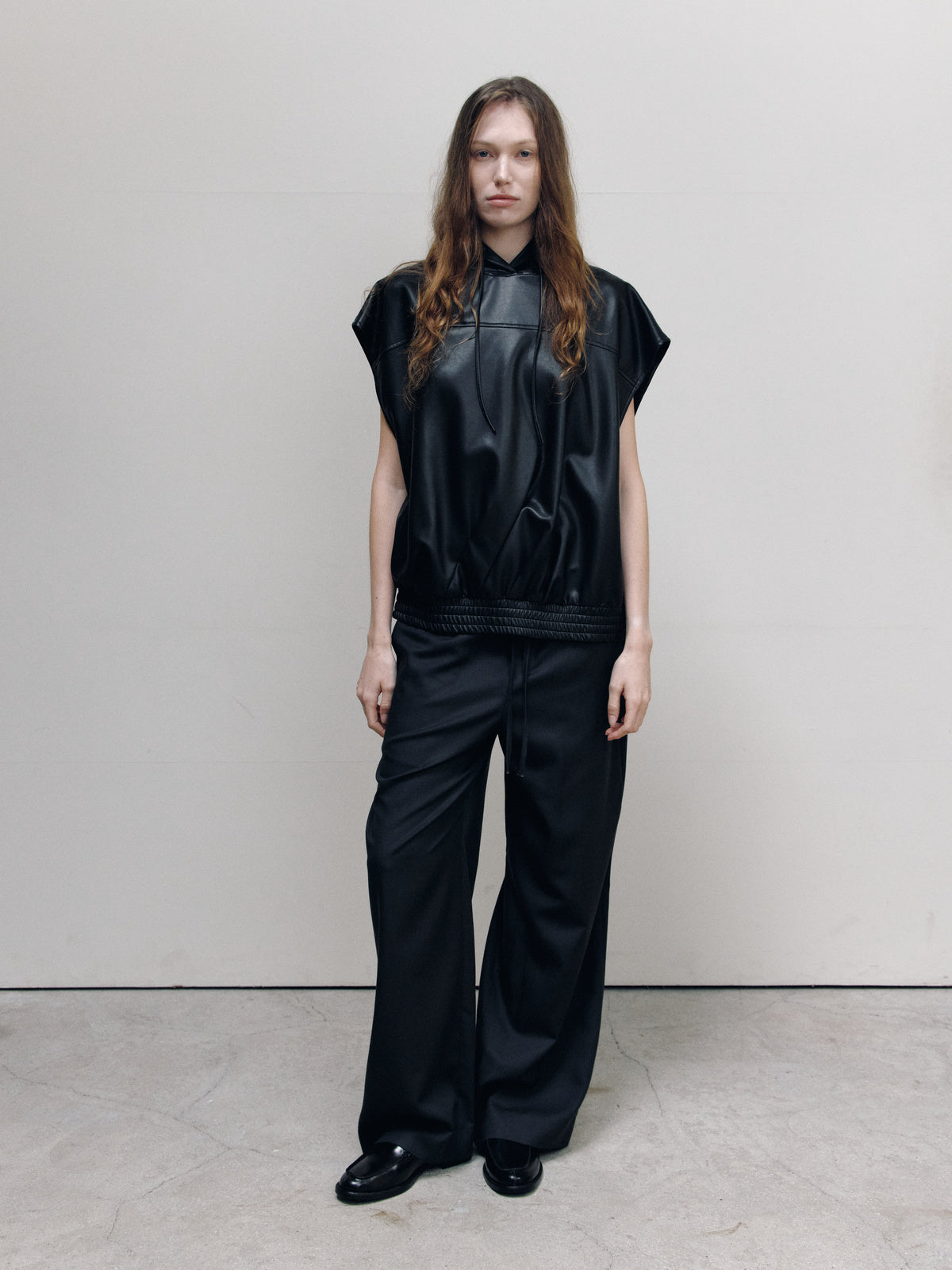 ALL BANDING EASY PANTS — women front